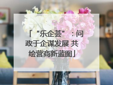 “乐企荟”：问政于企谋发展 共绘营商新蓝图