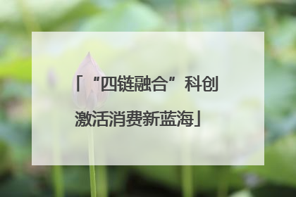“四链融合”科创激活消费新蓝海