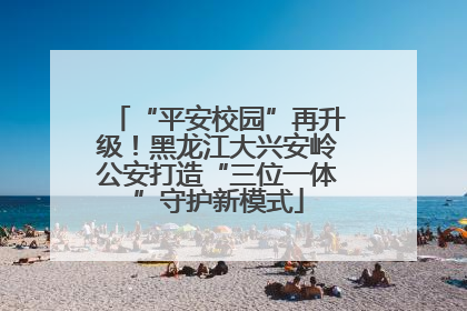 “平安校园”再升级！黑龙江大兴安岭公安打造“三位一体”守护新模式