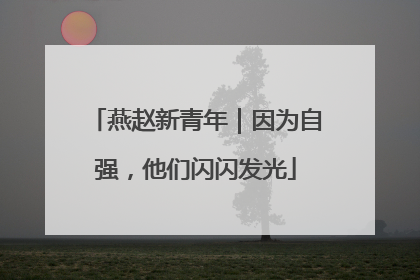 燕赵新青年｜因为自强，他们闪闪发光