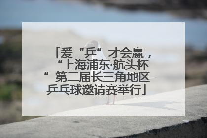 爱“乒”才会赢，“上海浦东·航头杯”第二届长三角地区乒乓球邀请赛举行