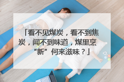 看不见煤炭，看不到焦炭，闻不到味道，煤里烹“新”何来滋味？