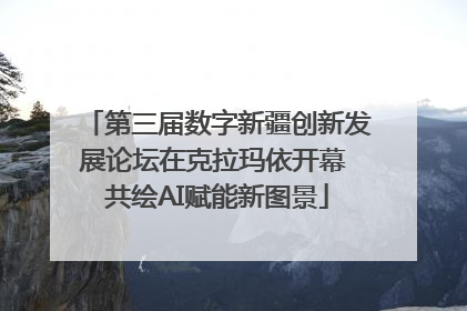 第三届数字新疆创新发展论坛在克拉玛依开幕 共绘AI赋能新图景
