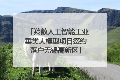 羚数人工智能工业垂类大模型项目签约落户无锡高新区
