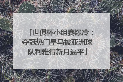世俱杯小组赛爆冷：夺冠热门皇马被亚洲球队利雅得新月逼平