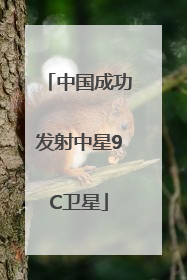 中国成功发射中星9C卫星