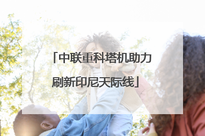 中联重科塔机助力刷新印尼天际线