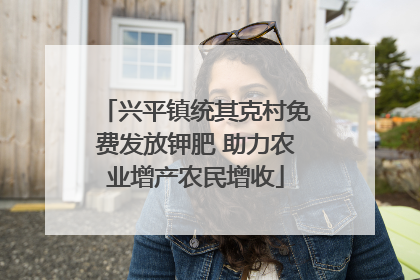 兴平镇统其克村免费发放钾肥 助力农业增产农民增收