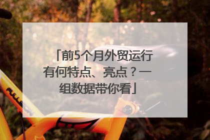 前5个月外贸运行有何特点、亮点？一组数据带你看