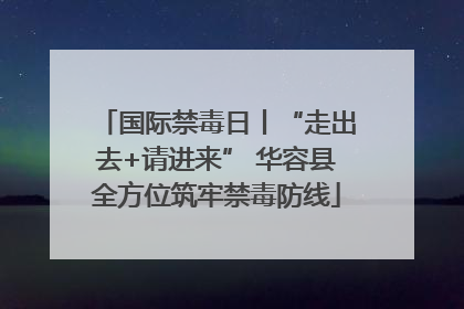国际禁毒日丨“走出去+请进来” 华容县全方位筑牢禁毒防线