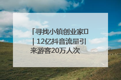 寻找小镇创业家㊱｜12亿抖音流量引来游客20万人次 “襄阳许三多”爆改家乡打造网红村