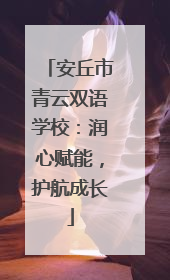 安丘市青云双语学校：润心赋能，护航成长