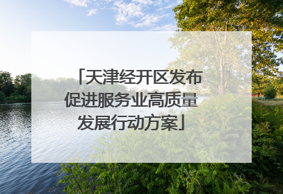 天津经开区发布促进服务业高质量发展行动方案