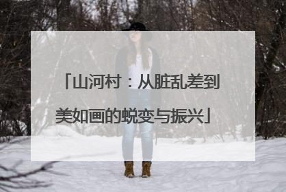 山河村：从脏乱差到美如画的蜕变与振兴