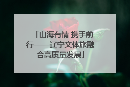 山海有情 携手前行——辽宁文体旅融合高质量发展