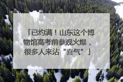已约满！山东这个博物馆高考前参观火爆，很多人来沾“喜气”