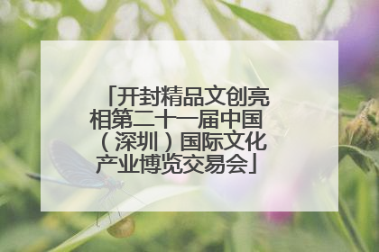 开封精品文创亮相第二十一届中国（深圳）国际文化产业博览交易会