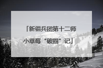 新疆兵团第十二师小草莓“破圈”记