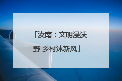 汝南：文明浸沃野 乡村沐新风