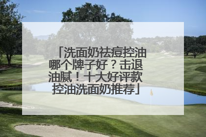 洗面奶祛痘控油哪个牌子好？击退油腻！十大好评款控油洗面奶推荐