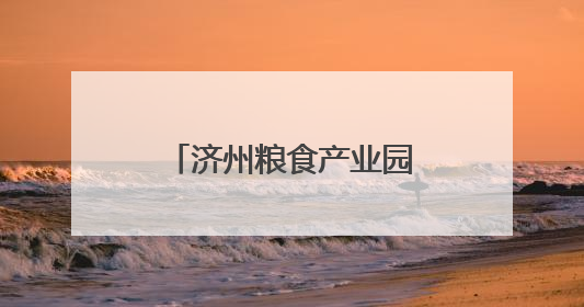 济州粮食产业园：满班长的手