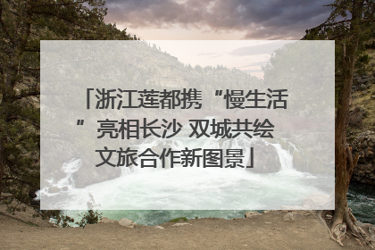浙江莲都携“慢生活”亮相长沙 双城共绘文旅合作新图景
