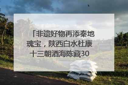 非遗好物再添秦地瑰宝，陕西白水杜康十三朝酒海陈藏30年别具一格
