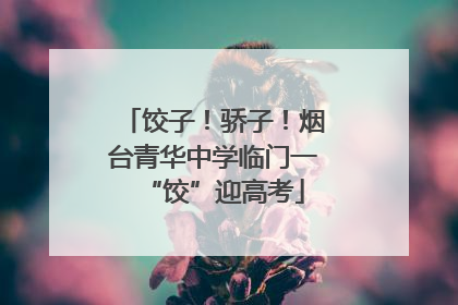 饺子！骄子！烟台青华中学临门一“饺”迎高考