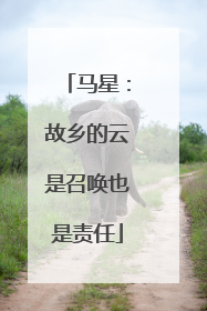 马星：故乡的云是召唤也是责任