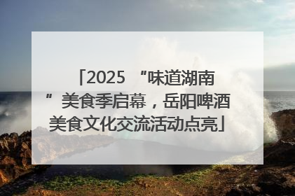 2025 “味道湖南”美食季启幕，岳阳啤酒美食文化交流活动点亮