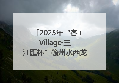 2025年“客+Village·三江匯杯”赣州水西龙舟文化节圆满落幕