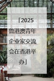 2025鲁港澳青年企业家交流会在香港举办
